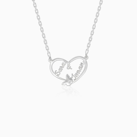 Silver Personalised Forever Yours Pendant