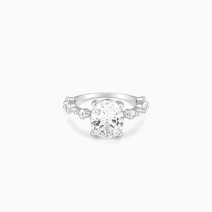 Silver Zirconia Elegance Ring