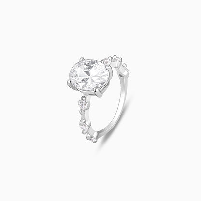 Silver Zirconia Elegance Ring