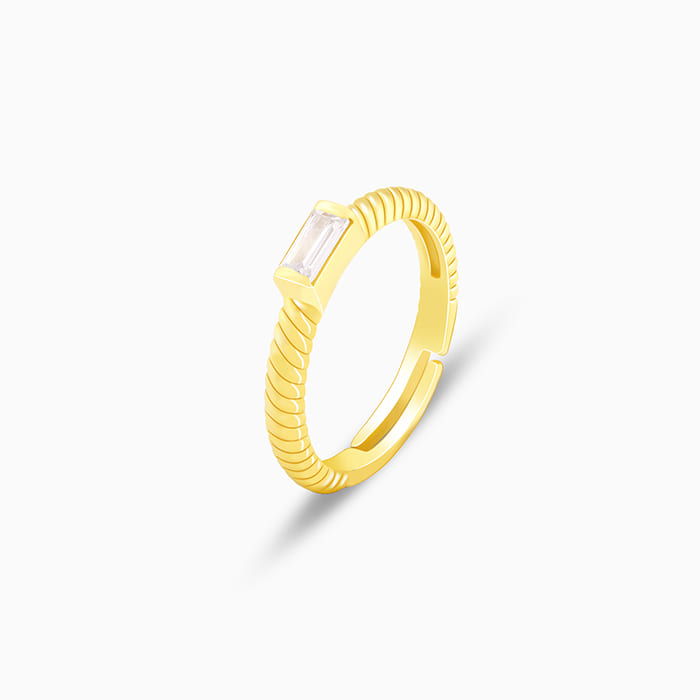 Golden Radiant Reign Ring
