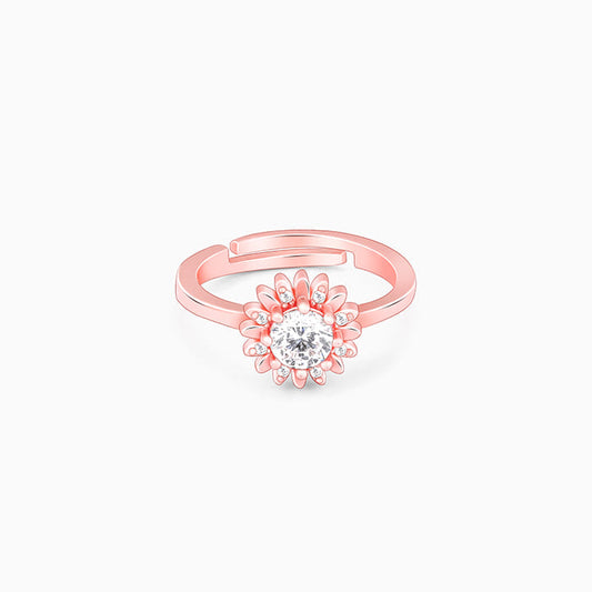 Rose Gold Radiant Sunshine Ring