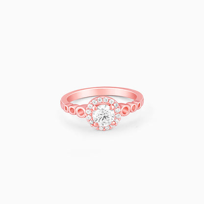 Rose Gold Encircled Ring