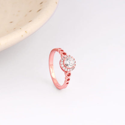 Rose Gold Encircled Ring