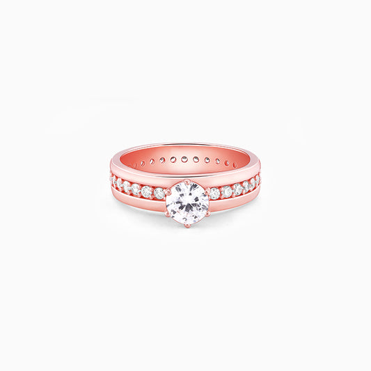 Rose Gold Bright Trail Ring