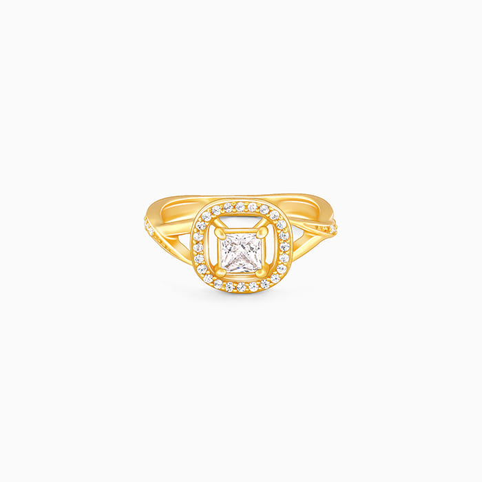 Golden Beautiful Bliss Ring