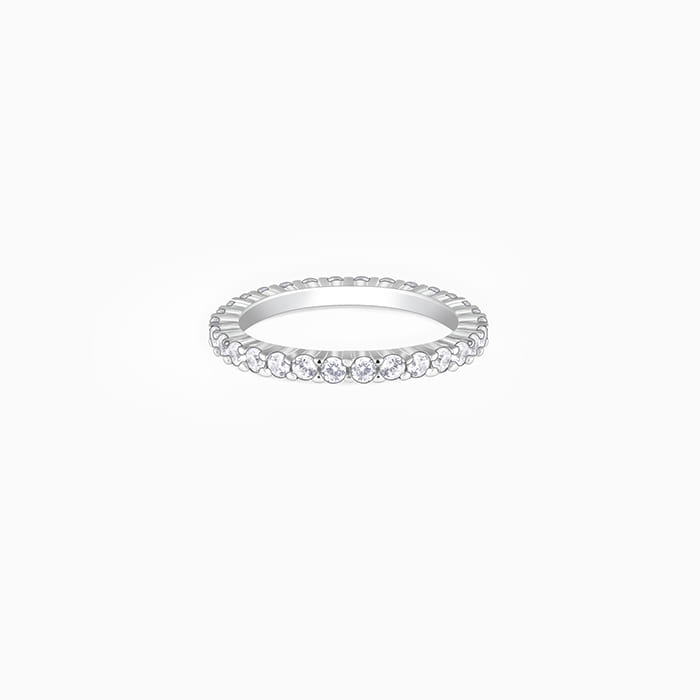 Silver Enchanting Radiance Ring