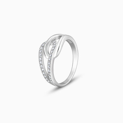 Silver Convergence Ring