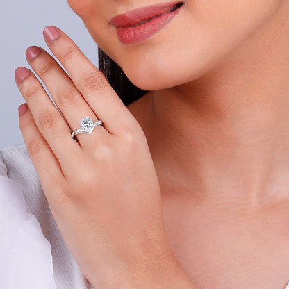 Silver Princesa Vanki Ring