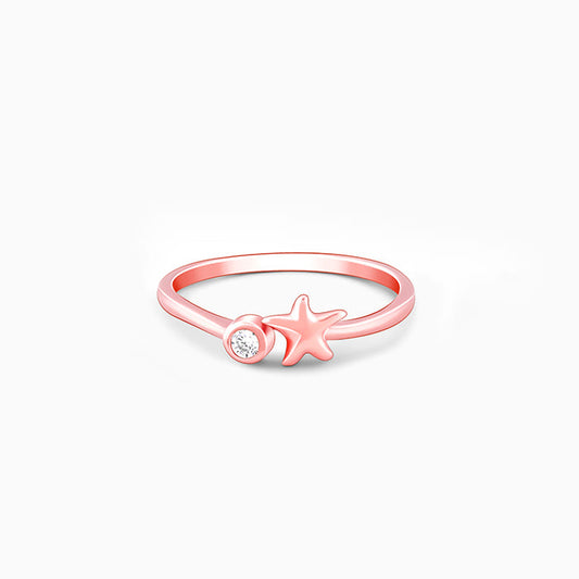 Rose Gold Starry Dusk Ring