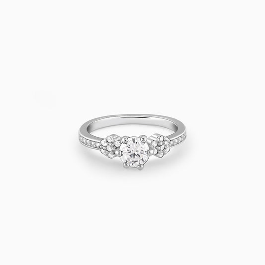 Silver Tres Belle Ring