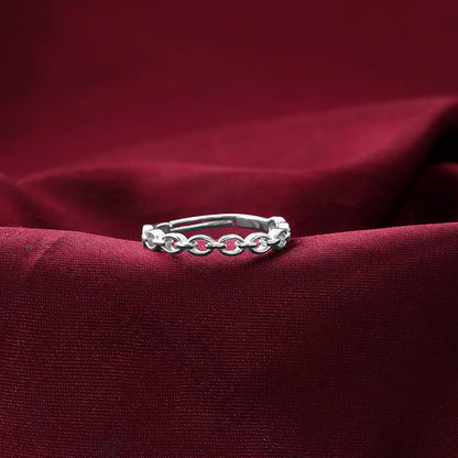 Silver Chainlinks Ring