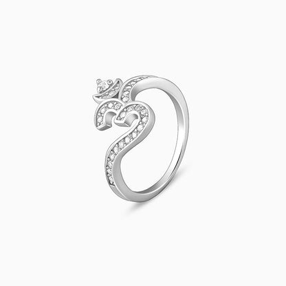 Silver Omkara Ring