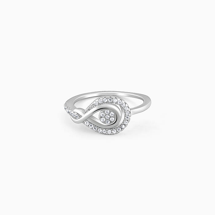 Silver Entwined Ring