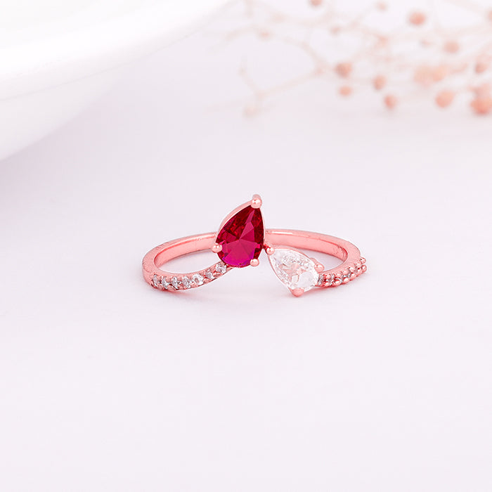 Rose Gold Serendipity Ring – GIVA Jewellery