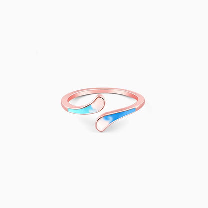 Rose Gold Free Bird Ring