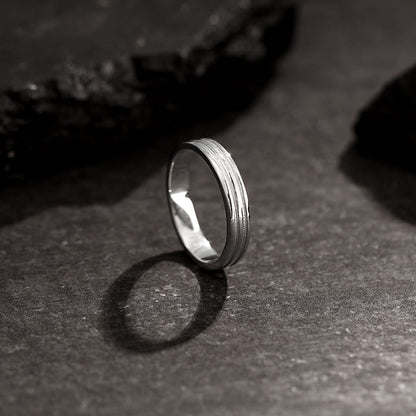 Silver Wisdom Ring For Him