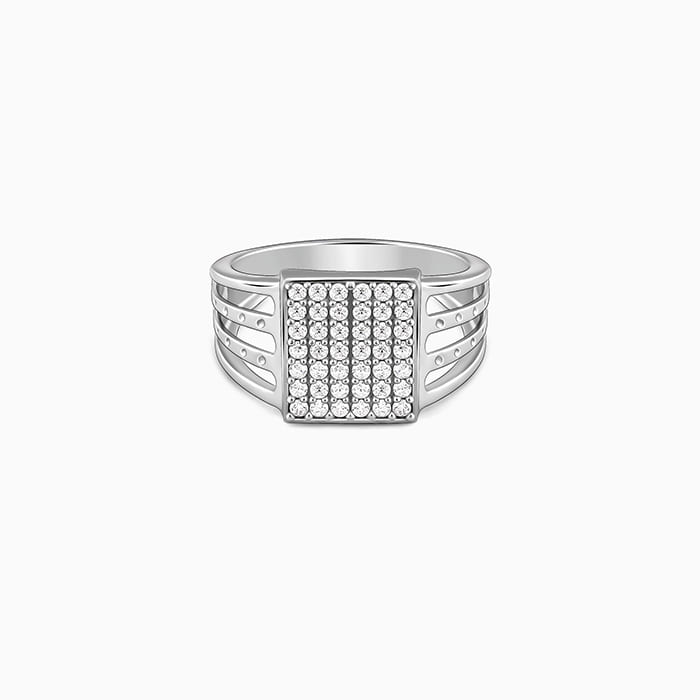 Silver Plethoric Ring For Him