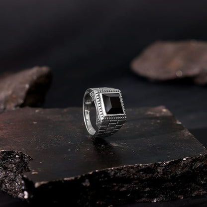 Silver Adventurous Ring For Him