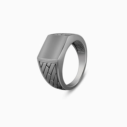 Black Rhodium Ultimate Ring For Him