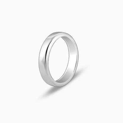 Silver Resilient Ring For Him