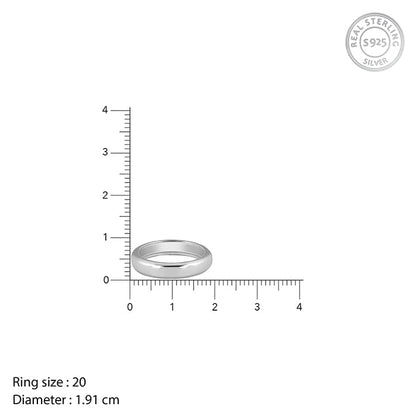 Silver Resilient Ring For Him