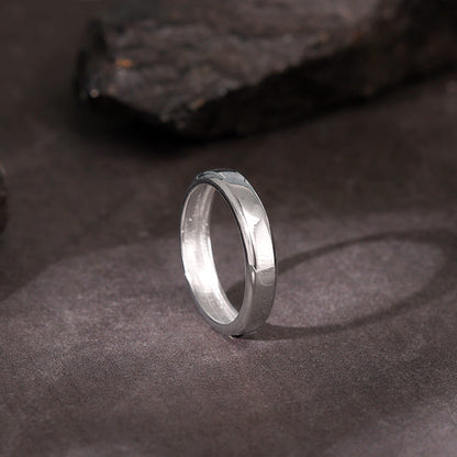 Silver Resilient Ring For Him