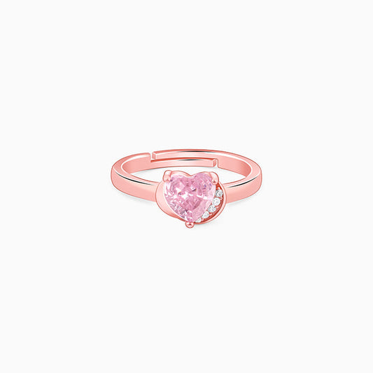 Rose Gold Radiance of Love Ring