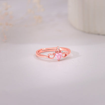 Rose Gold Sweetheart Ring