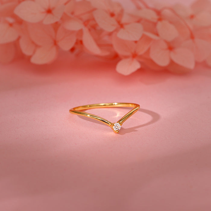 Golden Cherishable Ring