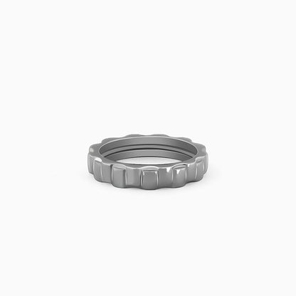 Black Rhodium Midnight Rider Ring For Him