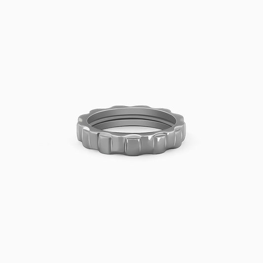 Black Rhodium Midnight Rider Ring For Him