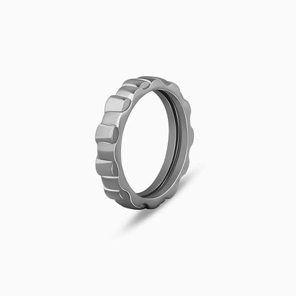 Black Rhodium Midnight Rider Ring For Him