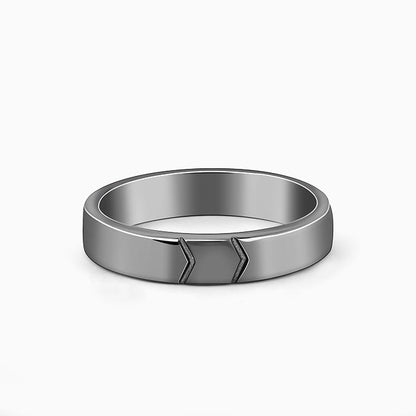 Black Rhodium Daring Ring For Him