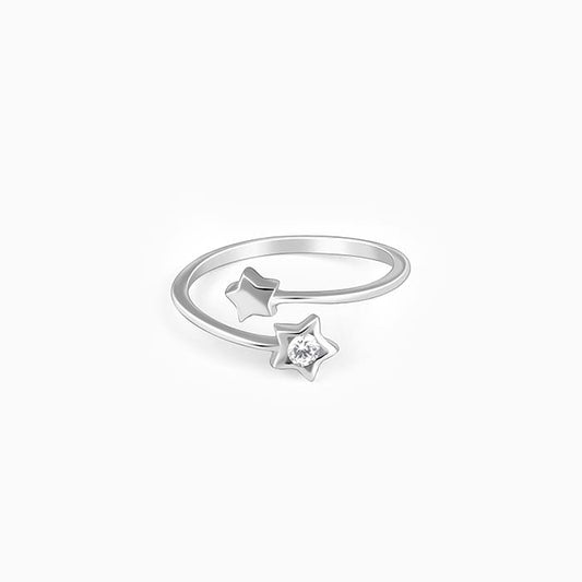 Silver Starlit Shine Ring