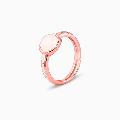 Rose Gold Heather Ring