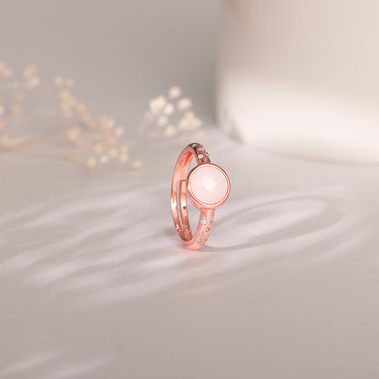 Rose Gold Heather Ring