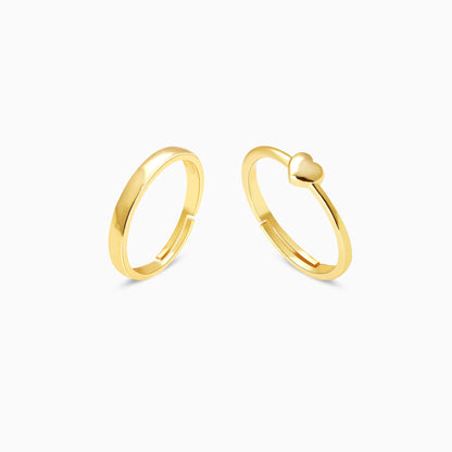 Enhance your bond with Golden Rise In Love Couple Rings. Shop elegant couple engagement rings designed to symbolize everlasting love.