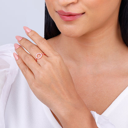 Rose Gold Connected for Life Ring