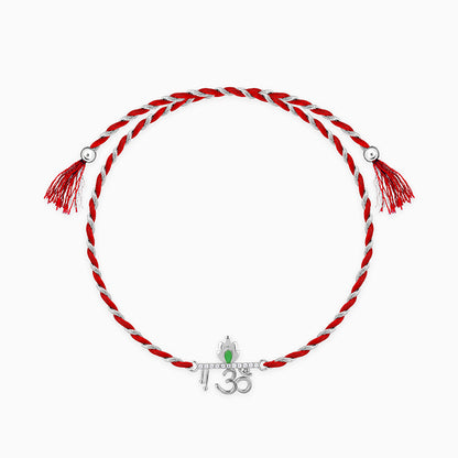 Silver Sacred Om Rakhi