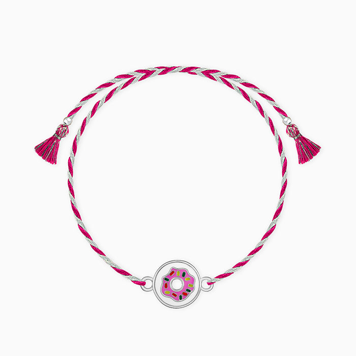 Silver Donut Life Rakhi for Kids