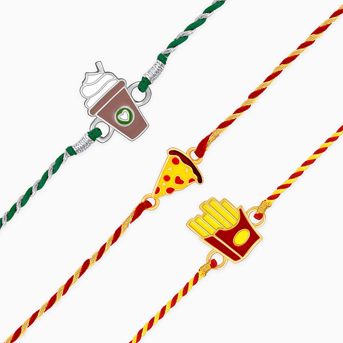 Stuck With Each Other Kids Rakhi Set of 3