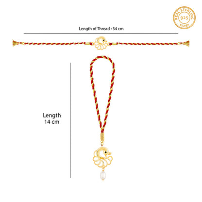 Rakhi Combo for Bhai & Bhabhi (Rakhi Set of 2)