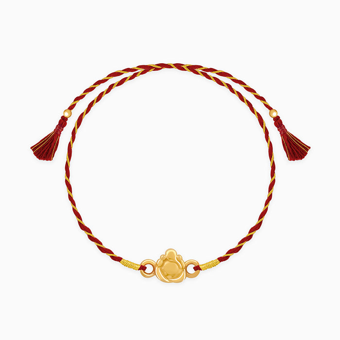 Golden Gajamukha Rakhi