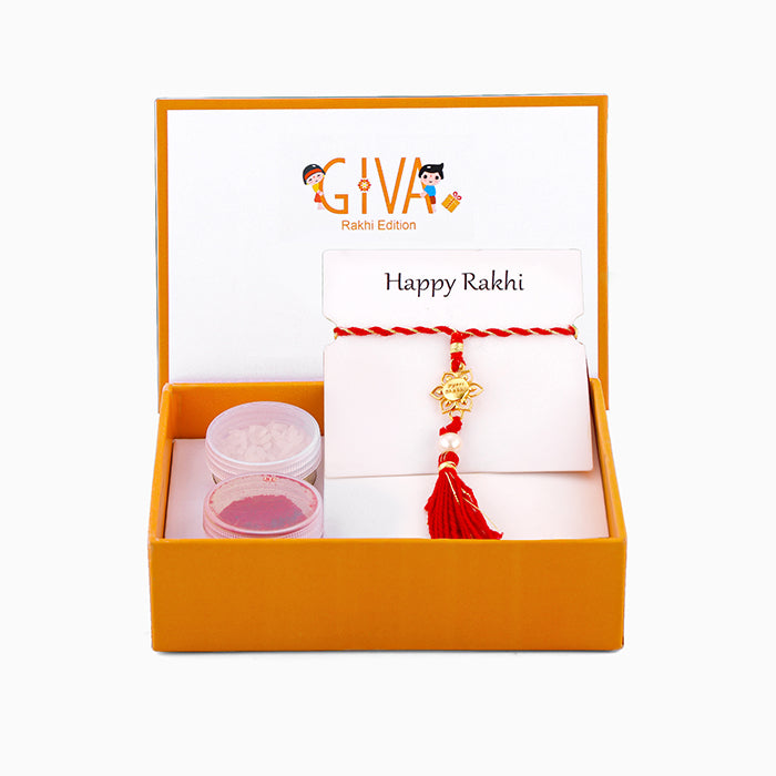 The Bespoke Bhabhi Lumba Rakhi Set of 2