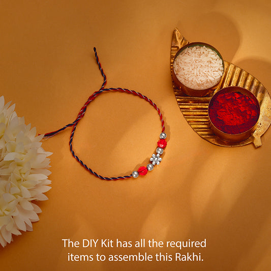 Floral Rakhi Bead DIY Kit