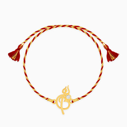 Golden Protection Rakhi