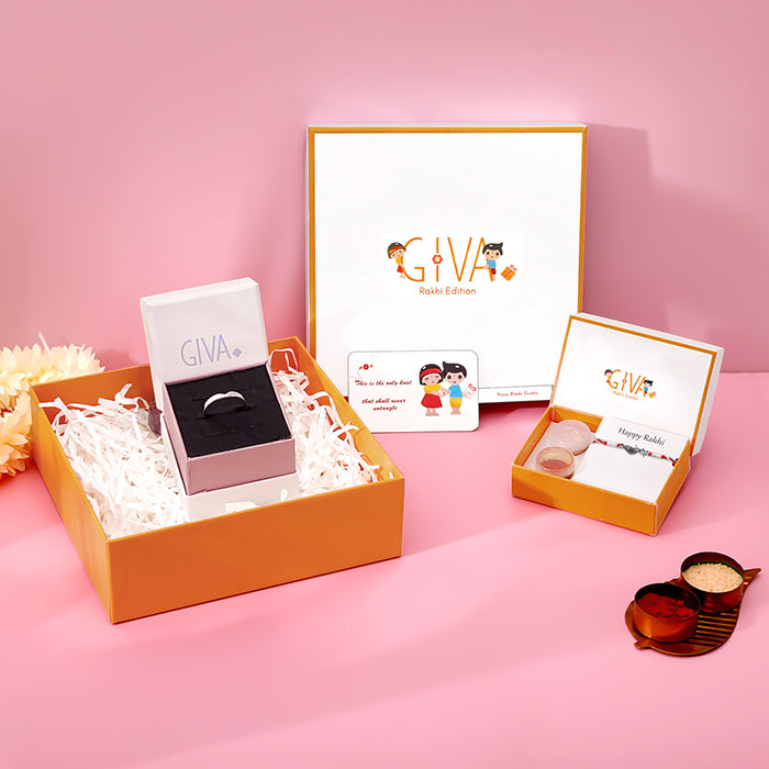 Bhai-Behen Rakhi Bliss Gift Box