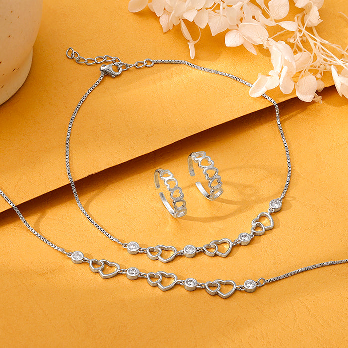 Silver Aparajita Set