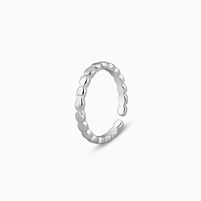 Silver Beauty of Elegance Toe Rings