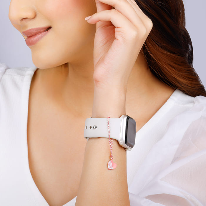 DIY Manual Strap, Apple Watchband Series 7 6 5 Women Charm Watchbands –  www.Nuroco.com